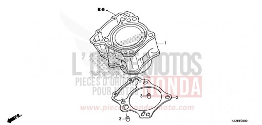 CYLINDRE CRF250RLAJ de 2018